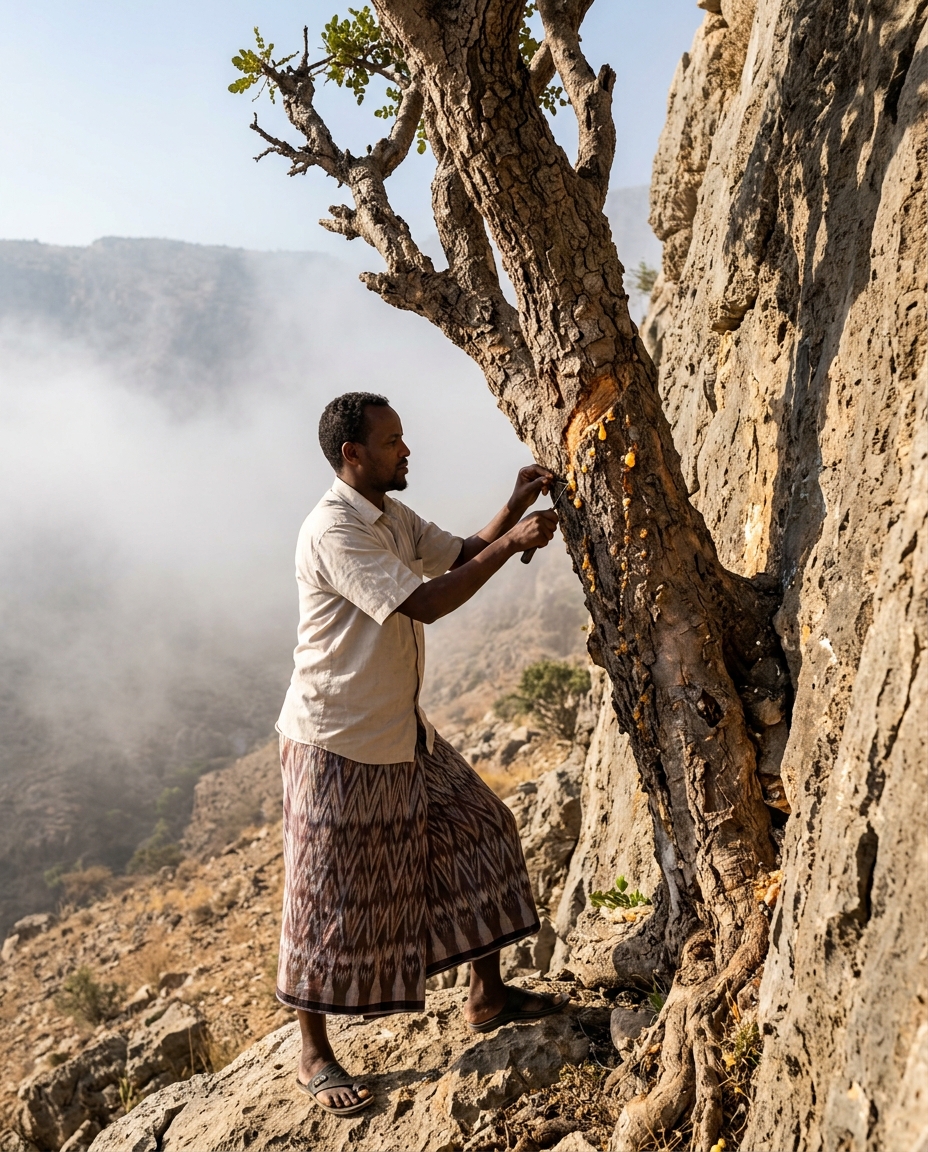 Hand-selected Somali resins